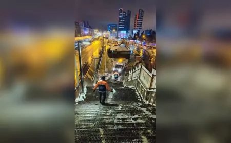 İstanbul’da Karla Mücadelede Tam Kadro: İBB Ekipleri Sahada