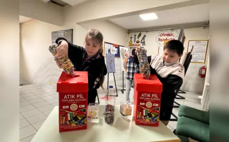 Büyükşehir Belediyesi’nden Öğrencilere Atık Pil Farkındalığı