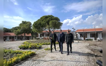 Büyükşehir’in Çandarlı Sosyal Tesisi İlkbaharda Hizmete Açılıyor