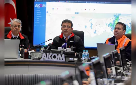 İmamoğlu'ndan İstanbul’a Kar ve Buzlanma Uyarısı