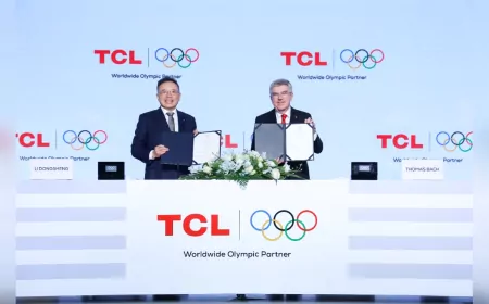 Uluslararası Olimpiyat Komitesi ve TCL, 2032'ye Dek Sürecek Uzun Soluklu Global Ortaklığını Duyurdu