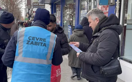 Zabıta ve Polisten "İzmarit19" Operasyonu