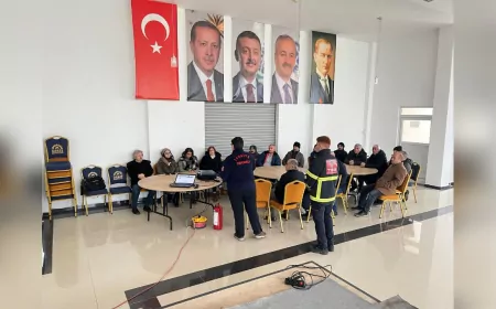 Kocaeli İtfaiyesi Yangın Güvenliği Eğitimi ile Vatandaşları Bilinçlendiriyor