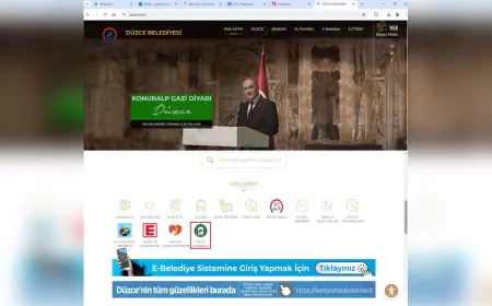 Düzce Belediyesi, Cenaze Duyurularını İnternet Sitesi Üzerinden Yayınlıyor