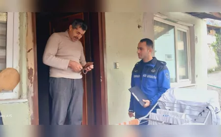 Büyükşehir Zabıtasından Örnek Duyarlılık: Kayıp Cüzdan Sahibine Teslim Edildi