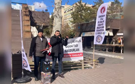 14 Şehirde Eş Zamanlı Eylem: Staj ve Çıraklık Sigortası Mağdurları Sesini Yükseltti