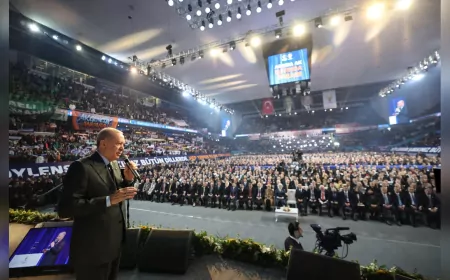 AK Parti 8. Olağan Büyük Kongresi: Yeni Dönem Başlıyor