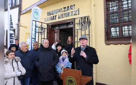 Odunpazarı’nda Sanatın Yeni Yuvası: Odunpazarı Sanat Merkezi Açıldı