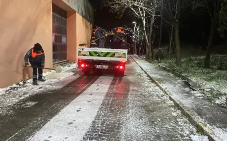 İBB Ekipleri Karla Mücadelede 5’inci Gününde: 84 Bin Ton Tuz Kullanıldı