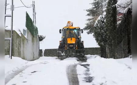 Beykoz Belediyesi 7/24 Karla Mücadelede Sahadaydı