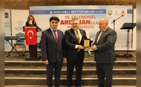 Ardahan’ın Kurtuluşu Kocaeli’de Coşkuyla Kutlandı