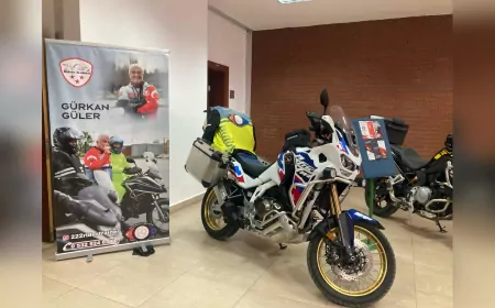 Motosiklet Tutkunları Bilinçli Sürüş İçin Bir Araya Geldi