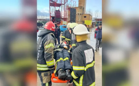 Kocaeli İtfaiyesi’nden YÜDAK Öğrencilerine Gönüllü İtfaiyecilik Eğitimi