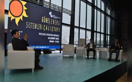 Kocaeli'de "Güneş Enerjisi Çalıştayı" ile Geleceğin Temiz Enerji Kaynağı Tartışıldı