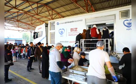 Antalya Büyükşehir Belediyesi, Ramazan’da Mobil Aşevi ile 1000 Kişiye Sıcak Yemek Dağıtacak