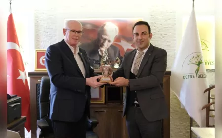 Odunpazarı ve Defne Belediyeleri Arasında Kardeş Kent Protokolü İmzalandı