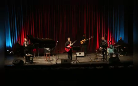 "Ege Ön Altılısı" Caz Konseri Büyük Beğeni Topladı