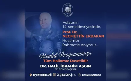 Çorum Belediyesi, Necmettin Erbakan’ı Anma Etkinlikleri Düzenliyor