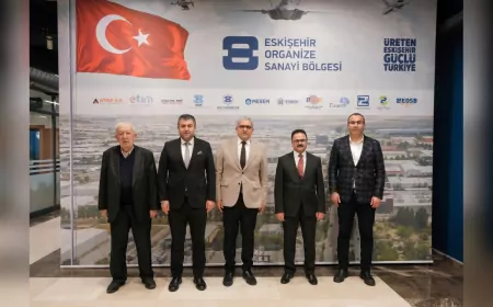 Gediz Heyetinden Eskişehir OSB’ye Ziyaret