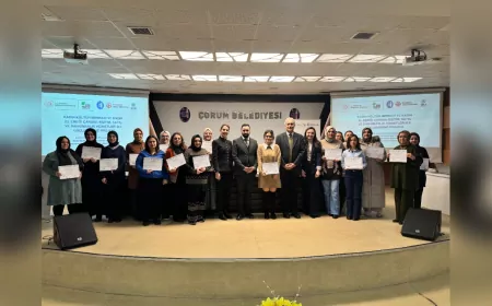 Kadın Girişimciler Sertifikalarını Aldı