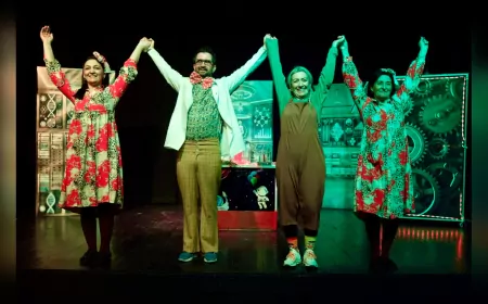 Çocuk Oyunu “Sakar Mucit” Sahne Aldı