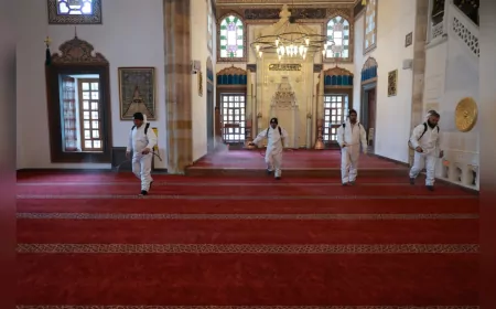 Nevşehir’de Camiler Ramazan Ayına Hazır