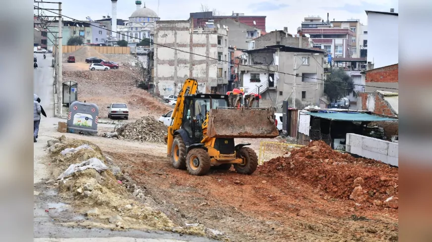 Karabağlar’da Trafik Sorununa Çözüm! Yeni Bağlantı Yolunda Yüzde 40 İlerleme