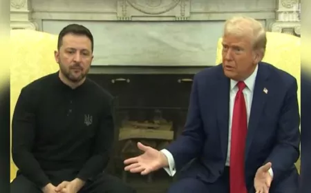 Trump-Zelenski Görüşmeleri, Oval Ofis’teki Hararetli Tartışmalar Sonrasında Yarıda Kesildi