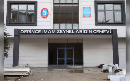 Kocaeli’de İmam Zeynel Abidin Cemevi Açılışa Hazırlanıyor