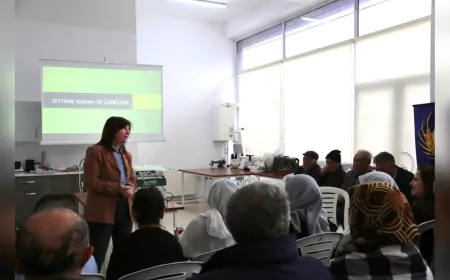 Eskişehir Büyükşehir Belediyesi Sarıcakaya'da Üreticilere Eğitim Verdi