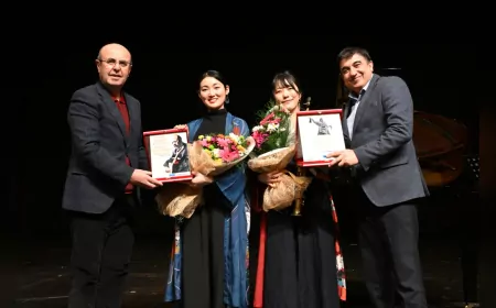 Müziğin Başkenti Kırşehir’de Japonya Esintisi: Duo Konseri Büyük İlgi Gördü