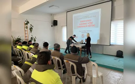 Çorum Belediyesi Personeline Kırım Kongo Kanamalı Ateşi (KKKA) Eğitimi