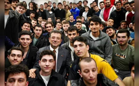 Ekrem İmamoğlu, Filenin Sultanları Yurdu’nda Öğrencilerle İftar Yaptı