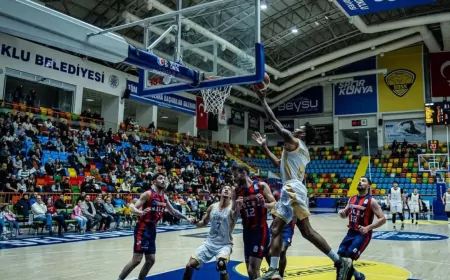 Konya Büyükşehir Belediyespor'dan Play-Off Yolunda Kritik Galibiyet