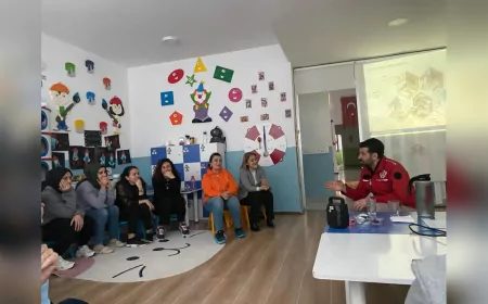 Odunpazarı Belediyesi'nden Çocuklara ve Öğretmenlere Afet Farkındalık Eğitimi