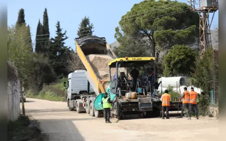 Bodrum Dereköy-Peksimet Yolunda 28 Milyonluk Yatırım Devam Ediyor