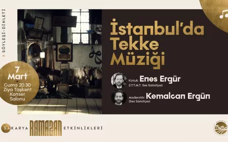 Sakarya’da Ramazan Buluşmalarında Dolu Dolu Programlar: Söyleşi, Dinleti, Tiyatro…