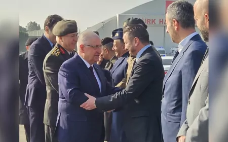 AK Parti İl Başkanı Mehmet Aydemir'den Milli Savunma Bakanı Yaşar Güler'e Karşılama