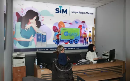 Kocaeli Büyükşehir Belediyesi’nden 8 Noktada 41 Kart Hizmeti