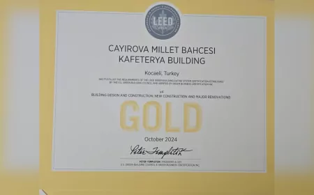 Kocaeli Büyükşehir Belediyesi, LEED Gold Sertifikasına Layık Görüldü
