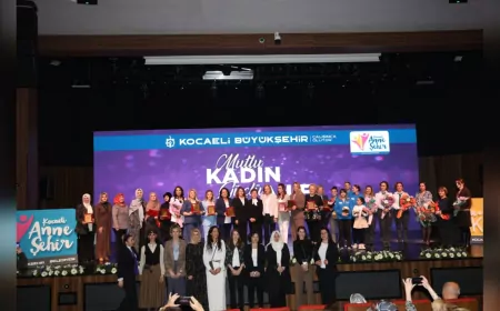 Kocaeli Büyükşehir, 8 Mart Dünya Kadınlar Günü’ne Özel "Mutlu Kadın, Güçlü Aile Buluşması" Düzenledi