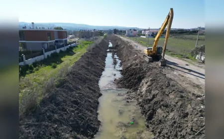 İzmir’de 90 Milyon Liralık Dere Islah Çalışması Tamamlandı