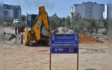 Büyükşehir, Altyapı Çalışmalarını Aralıksız Sürdürüyor