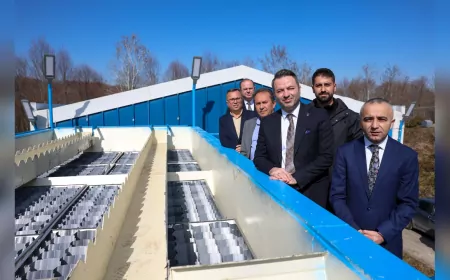 Lamellalı Çökeltim Projesi’nde İkinci Etap Tamamlandı: Karapürçek’e Kesintisiz İçme Suyu