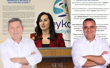 Beykoz Belediyesi’nde AK Parti ve CHP Arasında 'Kayyum' Tartışması Büyüyor