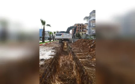 ASAT, Kepez’de Kanalizasyon Altyapısını Güçlendiriyor