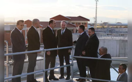 Başkan Altay, Çumra İleri Biyolojik Atıksu Arıtma Tesisi'ni İnceledi