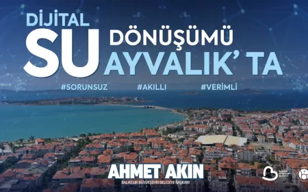 Ayvalık, BASKİ'nin Şebeke Rehabilitasyonu Projesi ile Yazı Sorunsuz Geçirecek