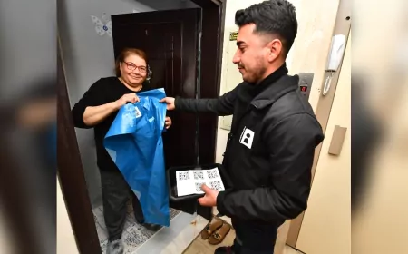 İzmir’de QR Kodlu Mavi Poşet Dönemi: Geri Dönüşümde Yeni Adım