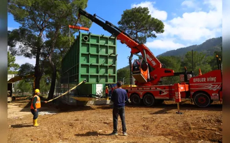 Büyükşehir’den Adrasan’a 100 Milyon TL’lik Arıtma Tesisi Yatırımı